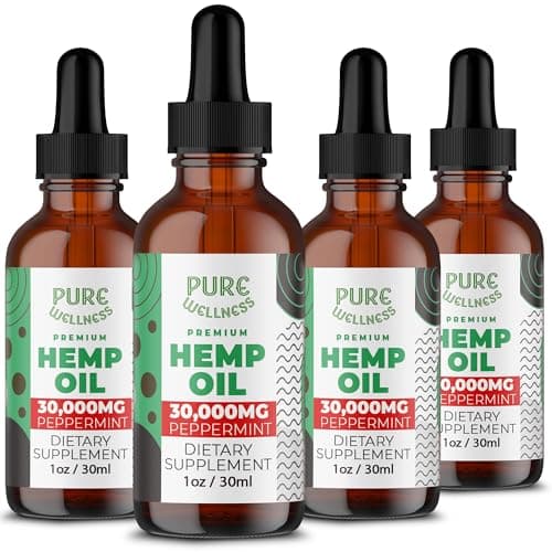 Pure Wellness Organic Hemp Seed Oil Review – My 4-Week Test
