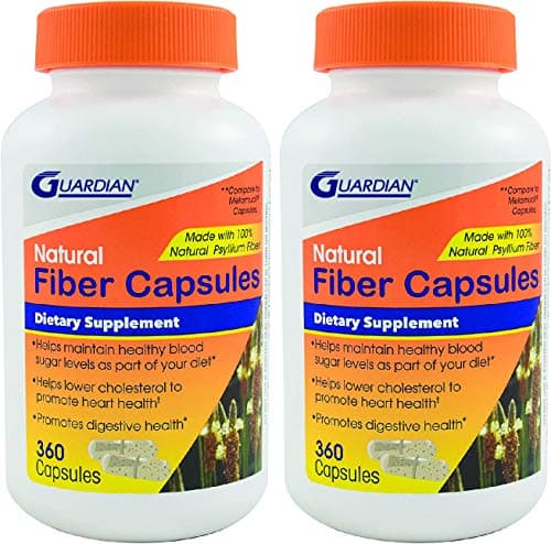 Guardian Psyllium Fiber Capsules (720ct) - Recensione 2025