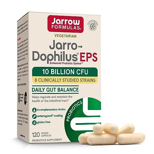 Jarro Dophilus EPS – recenzja probiotyku 10 mld CFU (120 kapsułek)