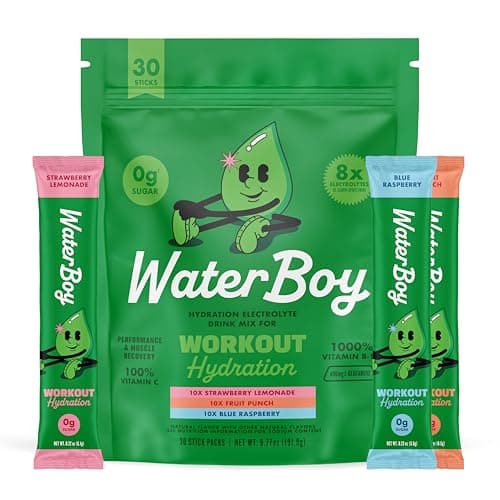 Waterboy Workout Hydration Recension – Sockerfritt Elektrolytpulver