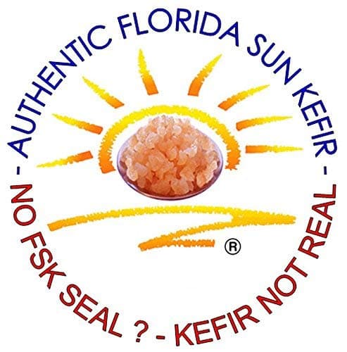 Large Portion Cup with 33% MORE Live Florida Sun Kefir Natural Water Kefir Grains