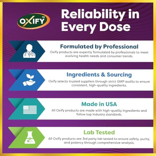 Oxify Betaine + Pepsin | 250 Capsules | Gluten-Free, Non-GMO | Supplement Made in USA