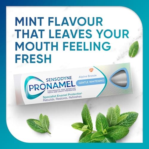 Sensodyne Pronamel Gentle Whitening Alpine Breeze Toothpaste - 0.8 ounce -Travel Size
