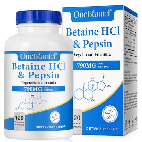 Recensione shwdppmy Betaine HCl with Pepsin – Integratore per la Digestione